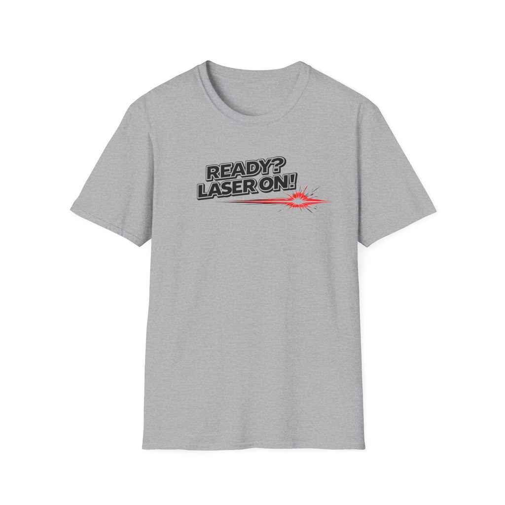 Ready Laser On T-Shirt