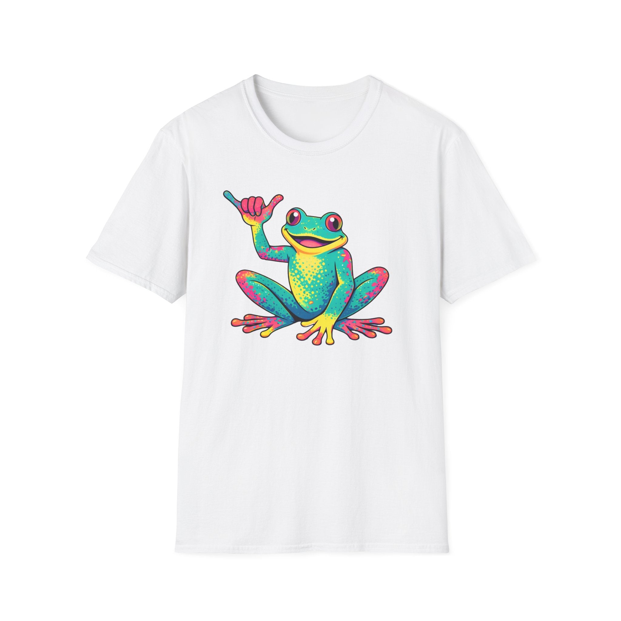 Tie Dye Hang Loose Frog T-Shirt