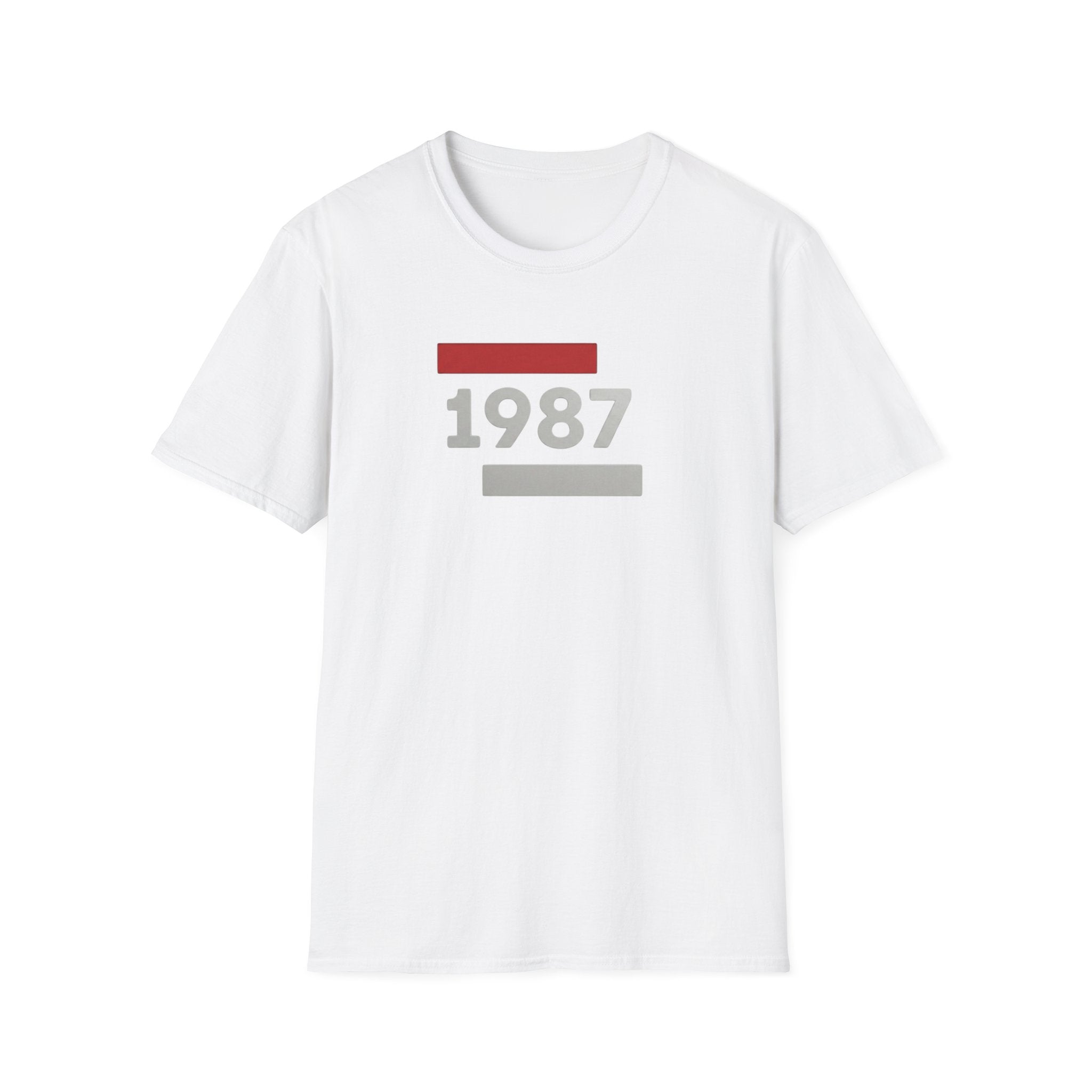 1987 Red & Grey T-Shirt