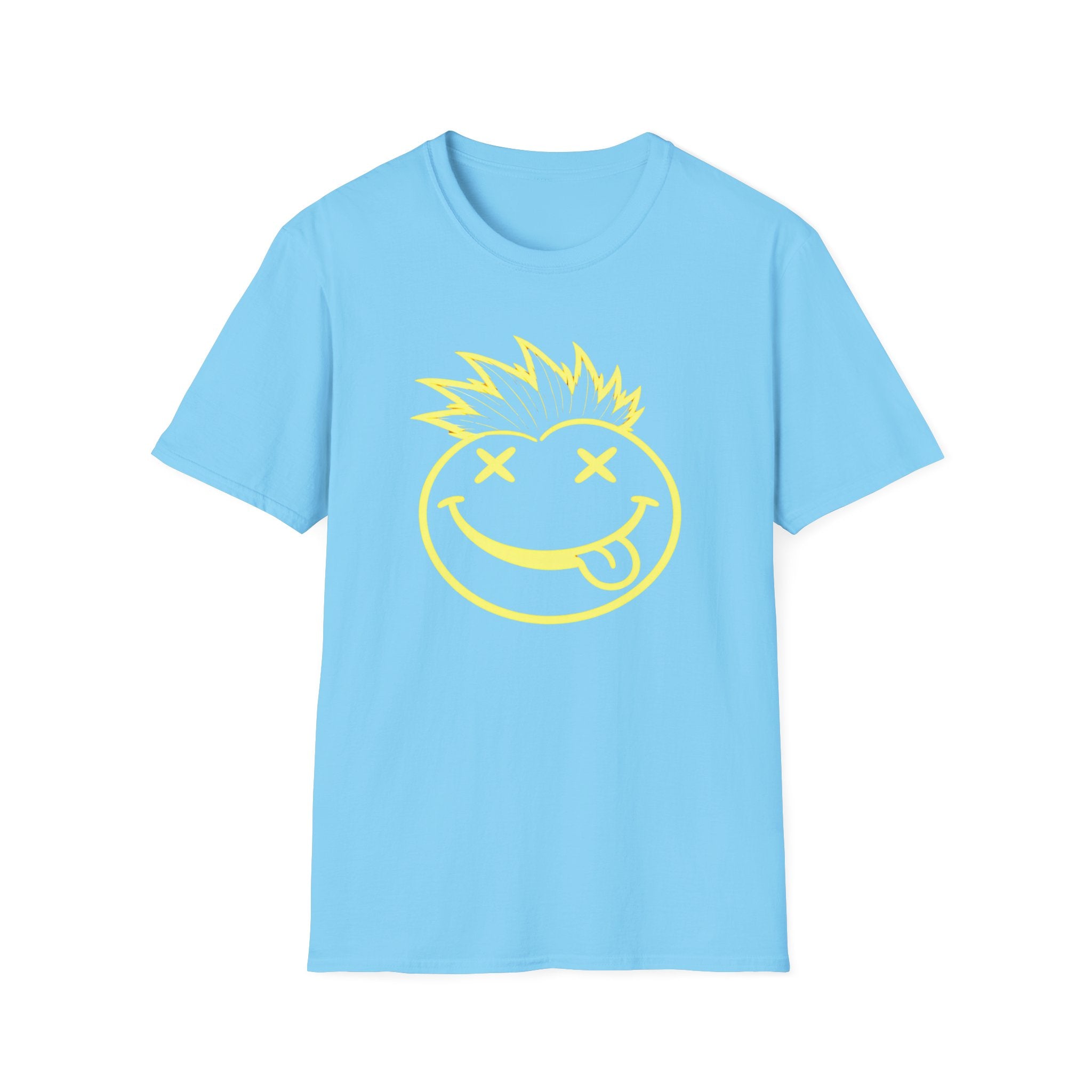 Punk Smiley Face T-Shirt