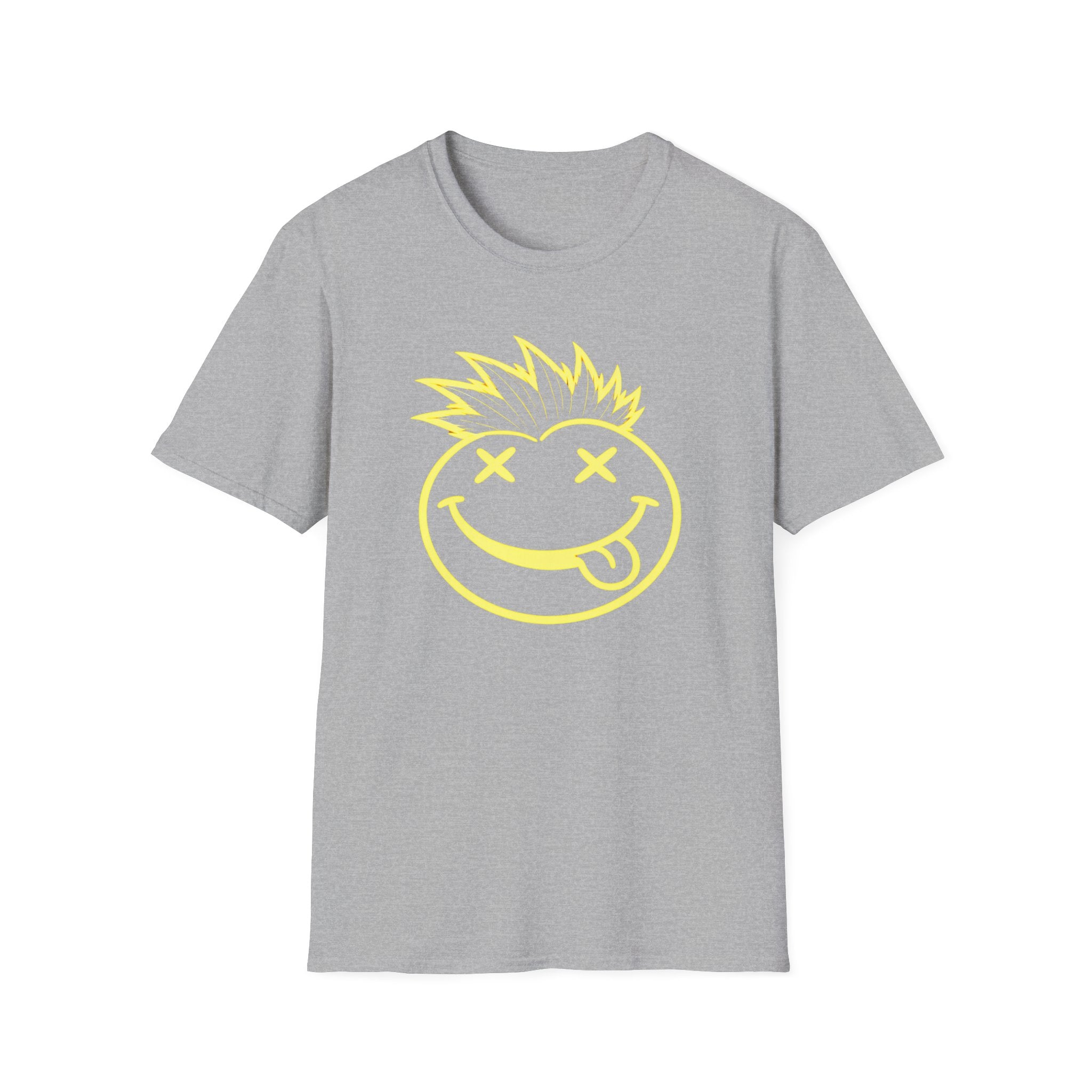 Punk Smiley Face T-Shirt