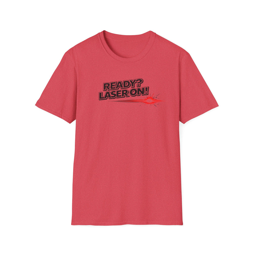 Ready Laser On T-Shirt