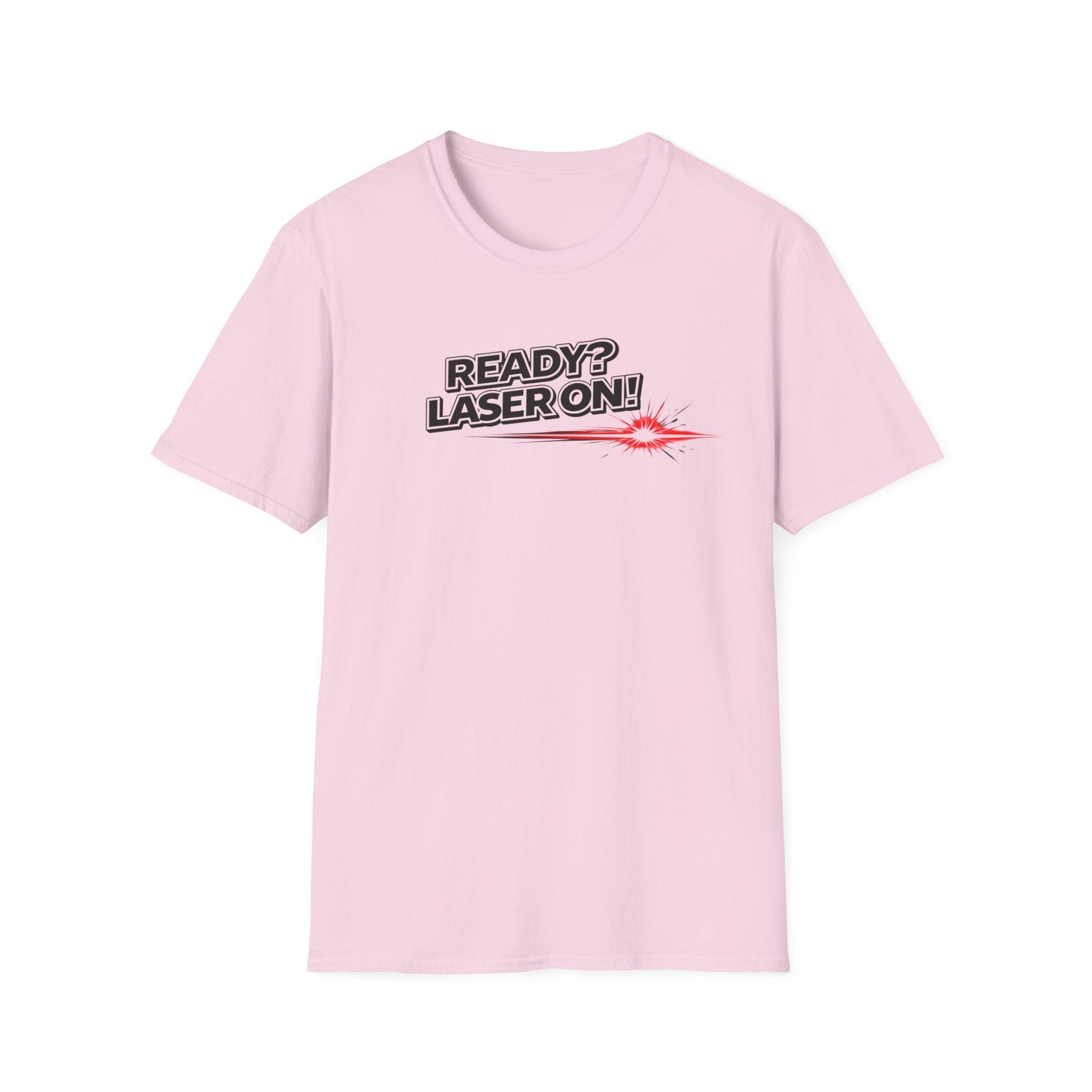 Ready Laser On T-Shirt