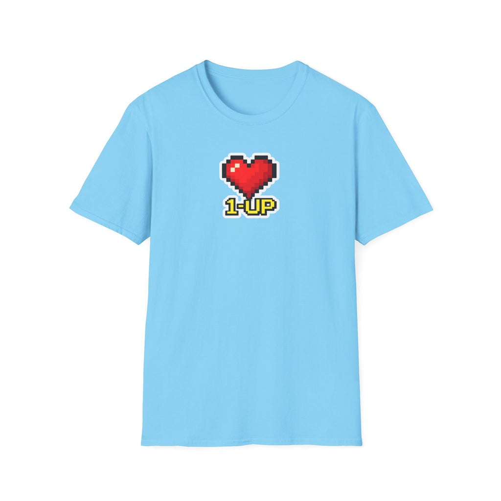 1-UP Heart Pixel T-Shirt