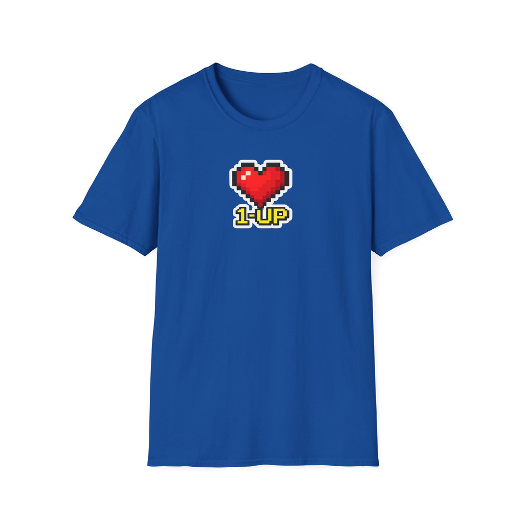 1-UP Heart Pixel T-Shirt