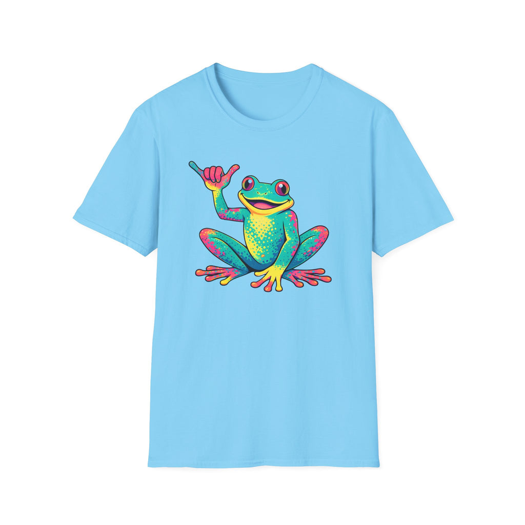 Tie Dye Hang Loose Frog T-Shirt