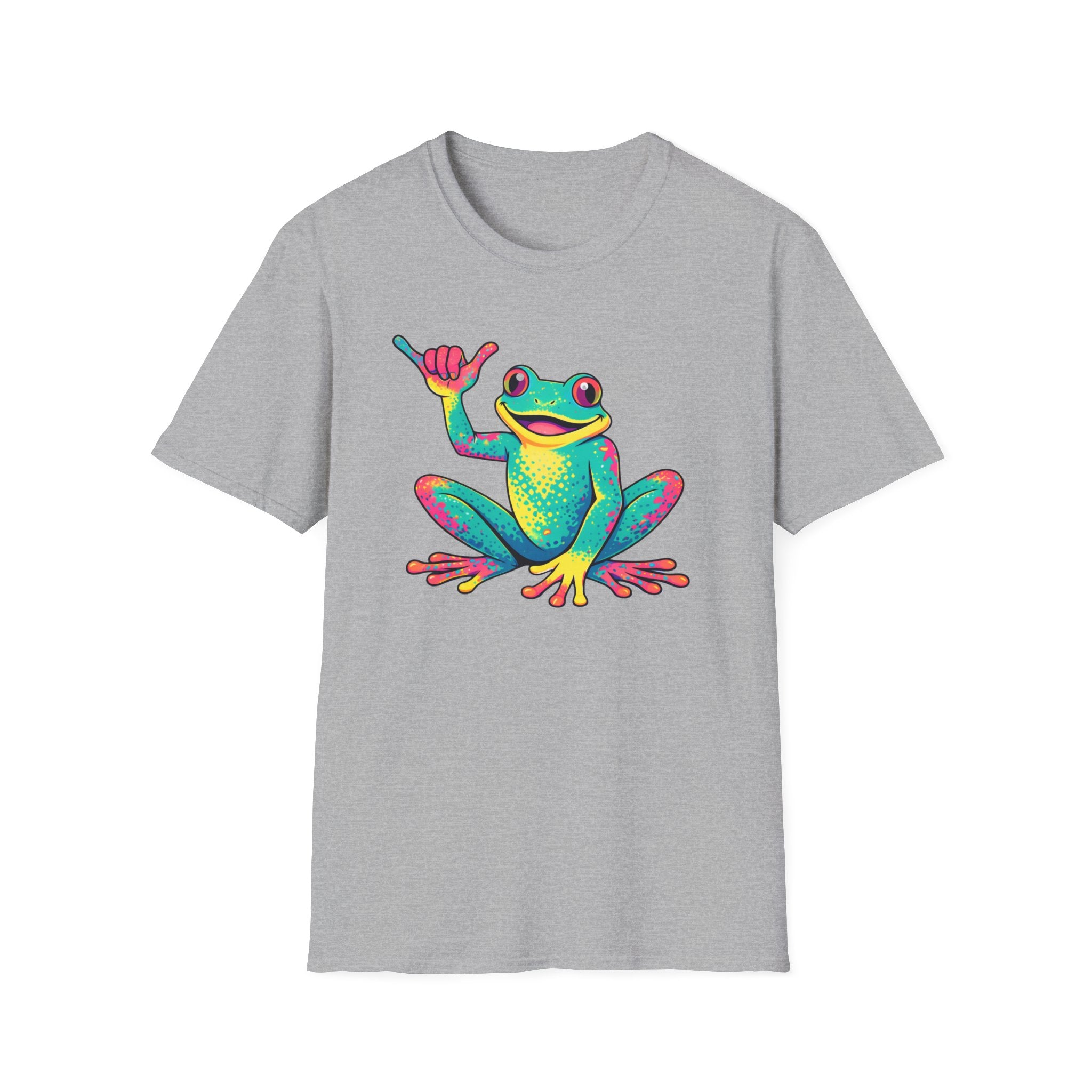 Tie Dye Hang Loose Frog T-Shirt
