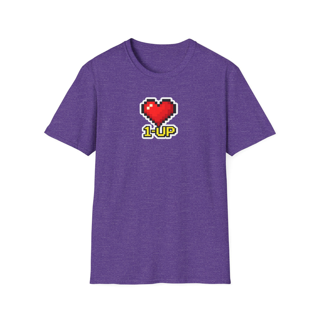 1-UP Heart Pixel T-Shirt