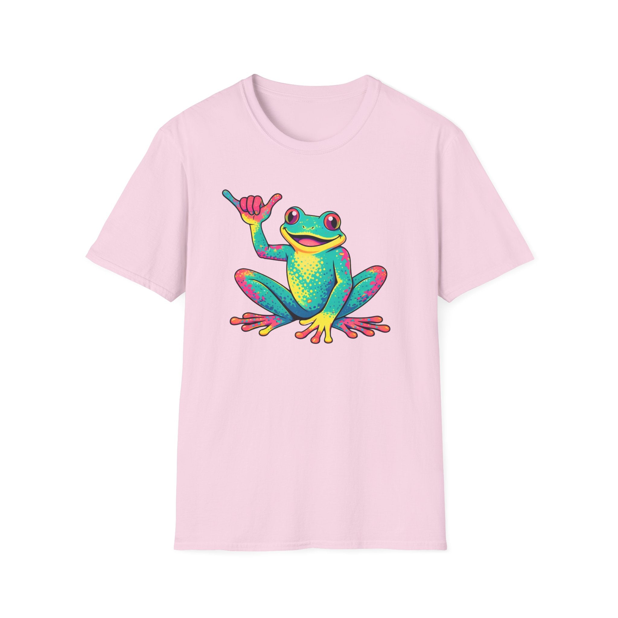Tie Dye Hang Loose Frog T-Shirt