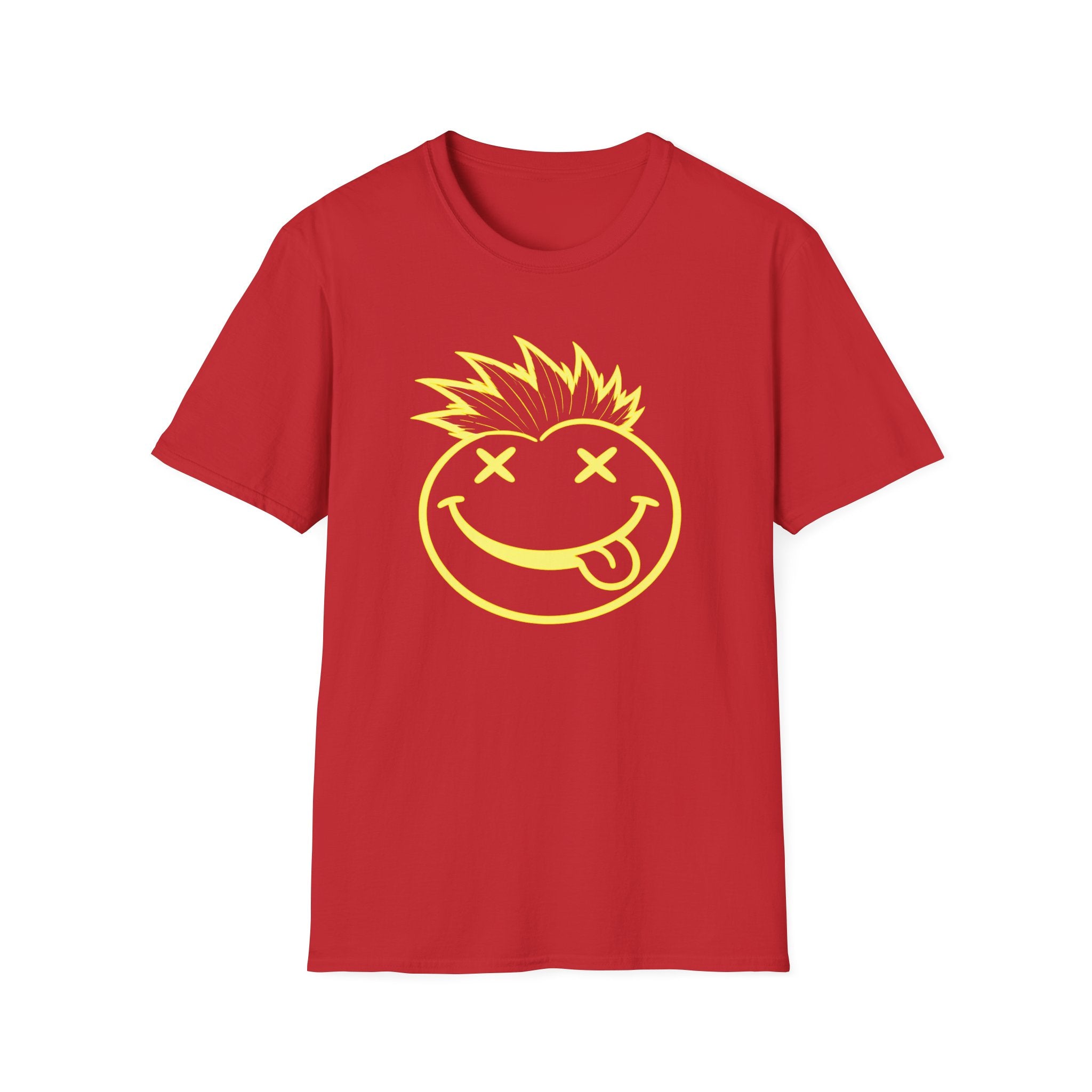 Punk Smiley Face T-Shirt