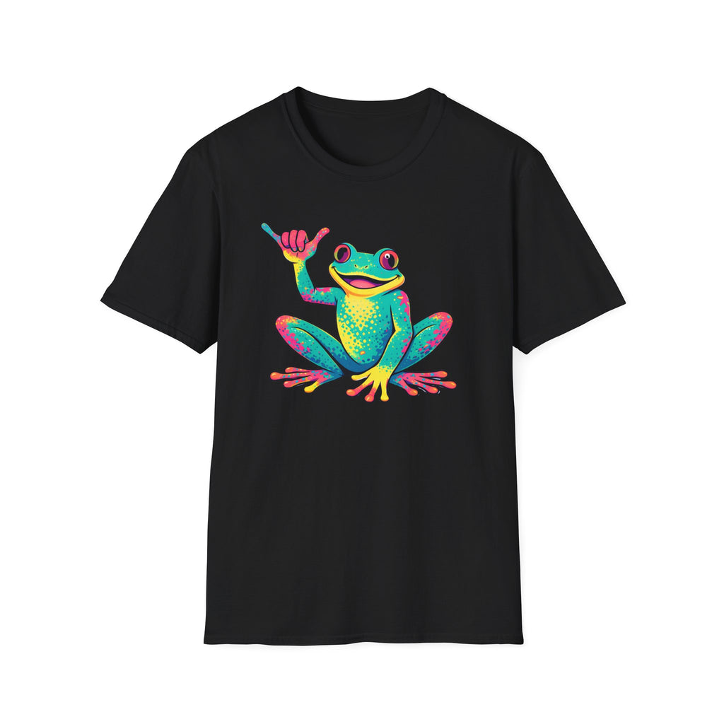 Tie Dye Hang Loose Frog T-Shirt