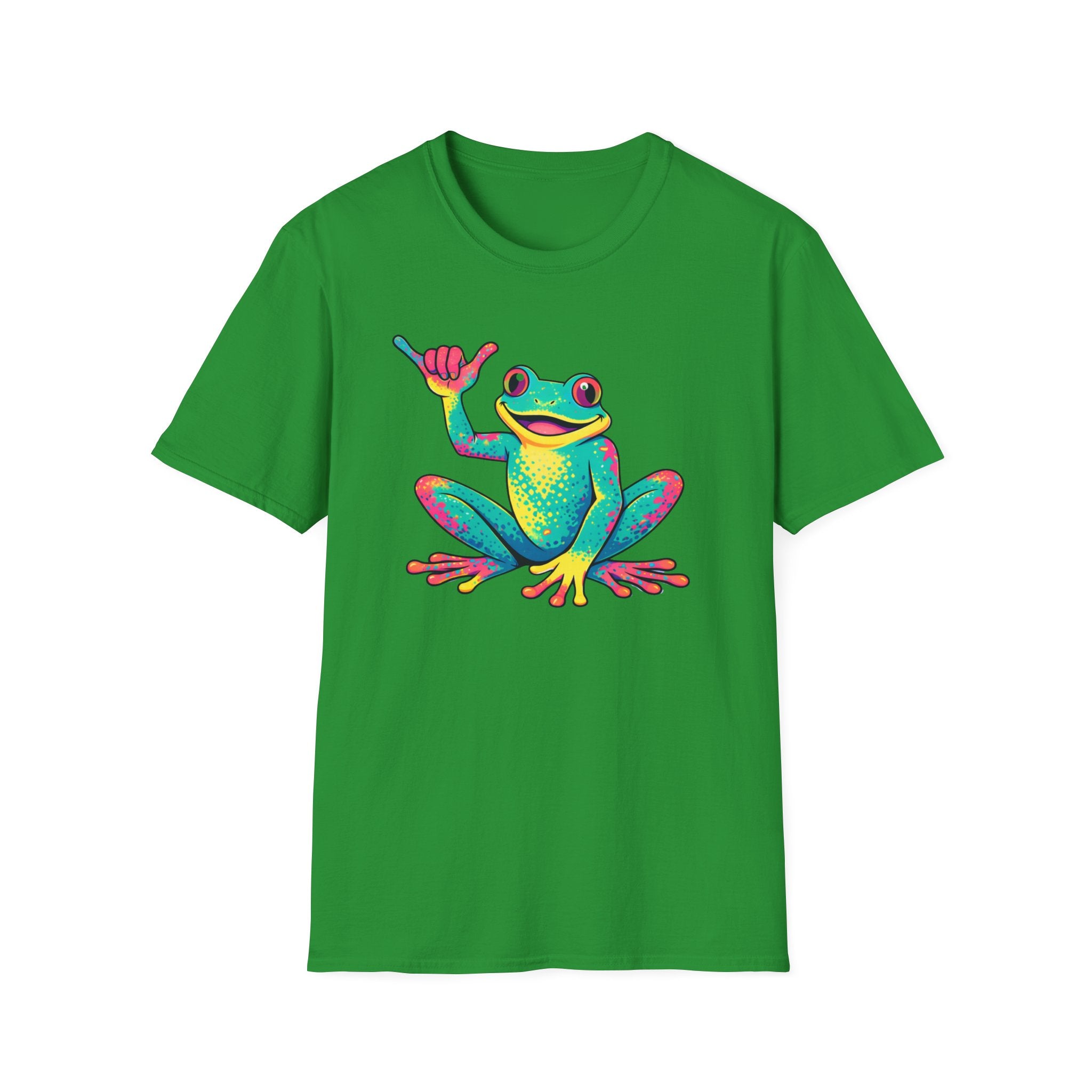 Tie Dye Hang Loose Frog T-Shirt