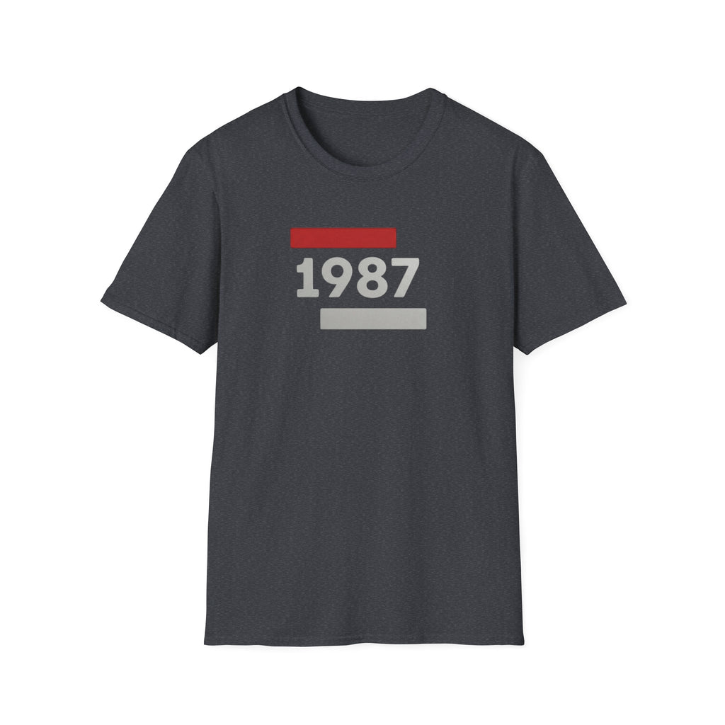 1987 Red & Grey T-Shirt