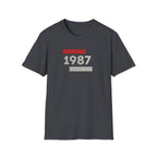 1987 Red & Grey T-Shirt